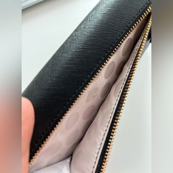 Kate Spade Saffiano Leather‎ Black Phone Wallet, NEW WITHOUT TAG - Picture 5 of 7
